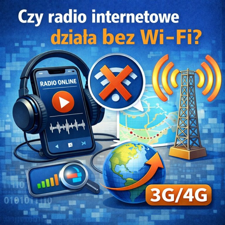 Czy radio internetowe działa bez Wi-Fi