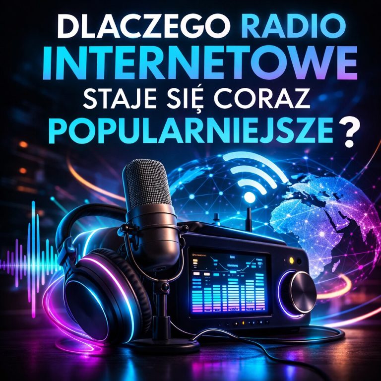 Dlaczego radio internetowe staje się coraz popularniejsze
