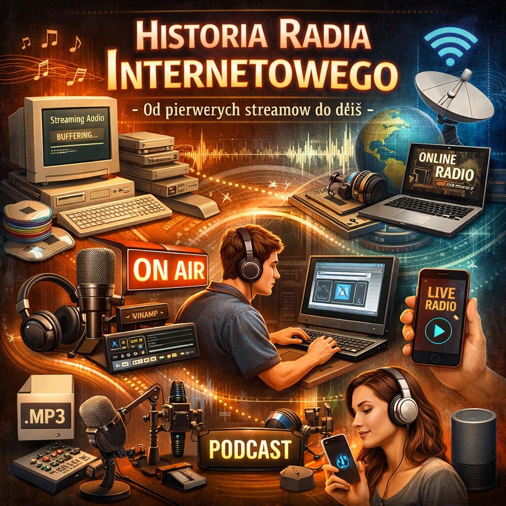Historia radia internetowego – od pierwszych streamów do dziś