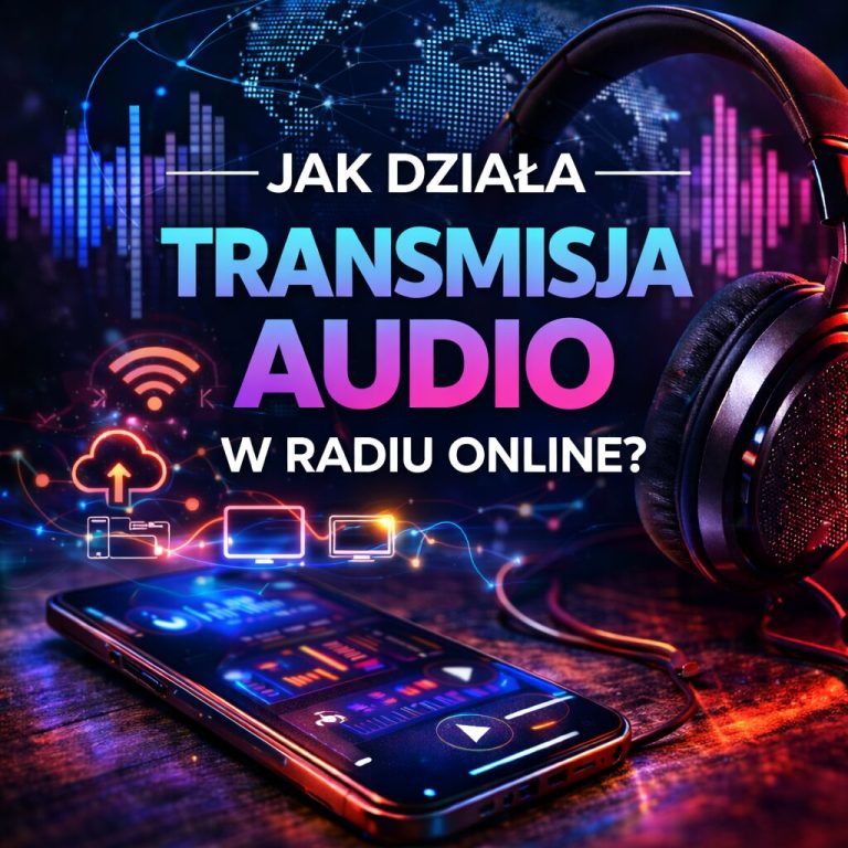 Jak działa transmisja audio w radiu online