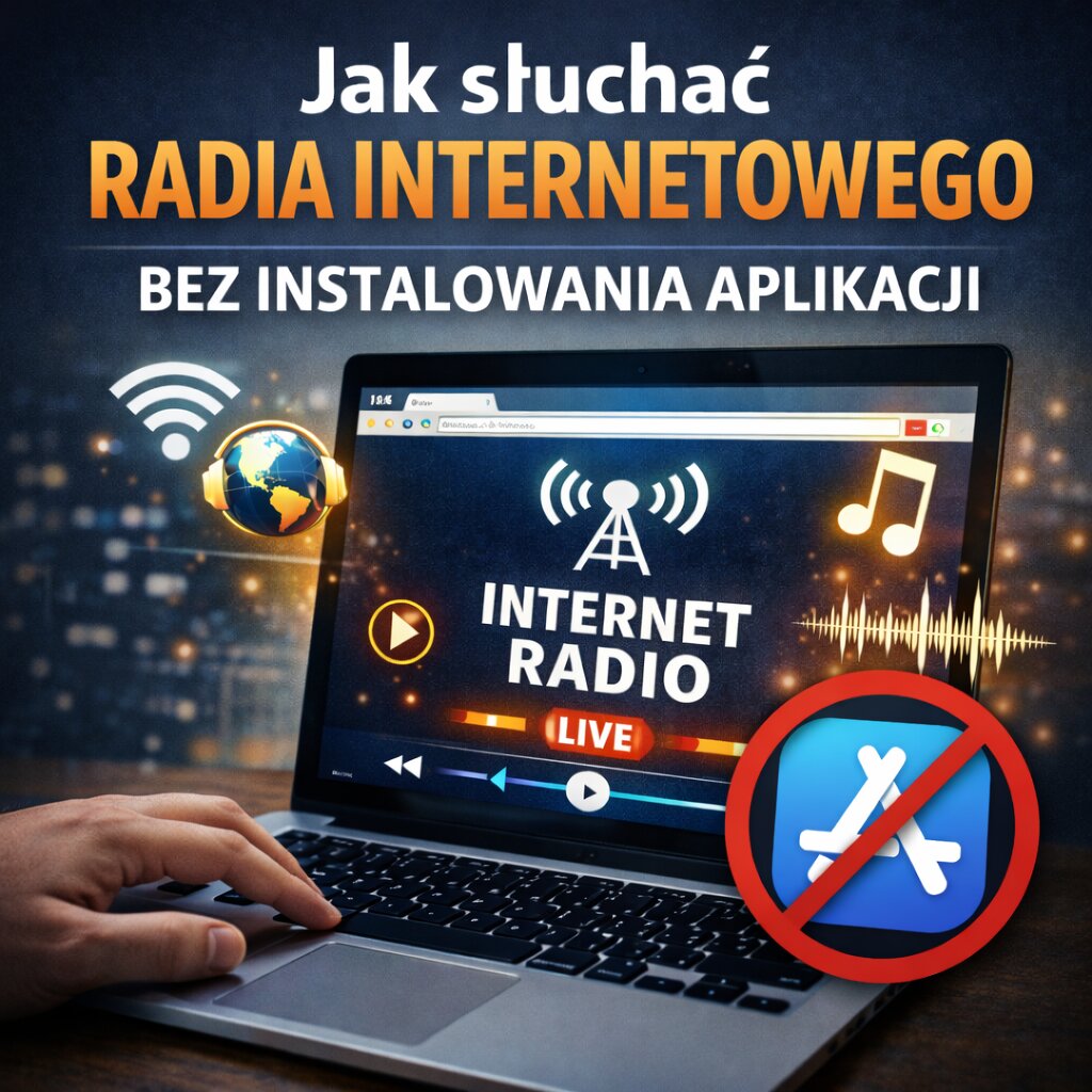 Jak słuchać radia internetowego bez instalowania aplikacji