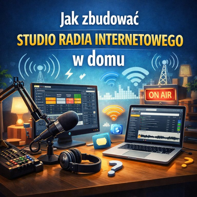 Jak zbudować studio radia internetowego w domu