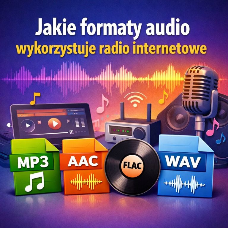 Jakie formaty audio wykorzystuje radio internetowe