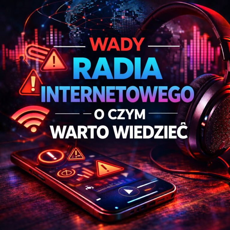 Wady radia internetowego – o czym warto wiedzieć