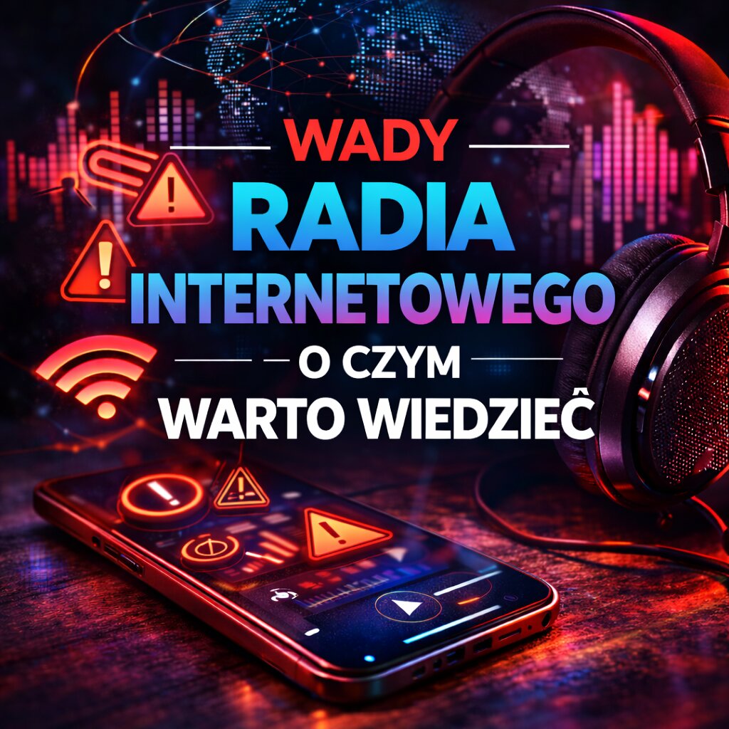 Wady radia internetowego – o czym warto wiedzieć